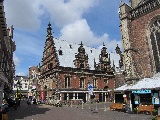 La catedrale nel centro di Haarlem