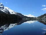 St. Moritz e la vista dal lago