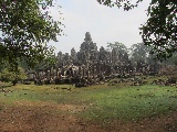 La parte più importante di Angkor Tom è Bayon