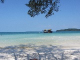 Saracen bay si trova nella parte orientale dell'isola Koh Rong Sanleum