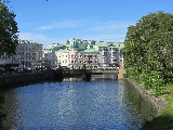 Uno dei canali della cittàa di Goteborg