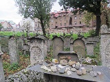 Un dettaglio del cimitero ebraico a Kazimierz