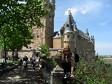 Castello Alcazar - torrette laterali