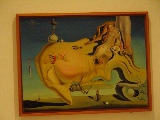 El gran masturbador, un quadro surrealistico di Salvador Dalì