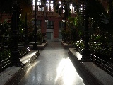 Interno della stazione Atocha è diventato un giardino tropicale