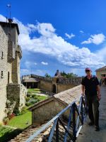 Vista su una delle tre torri di San Marino