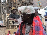 Una vecchia donna Herero