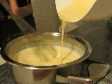 Preparazione della crema