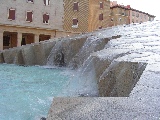 Monumento all'acqua nella Piazza del Pilar