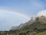 L'arcobaleno sopra Cape Town
