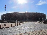Lo stadio di Johannesburg dove si sono svolti i mondiali di calcio nel 2010