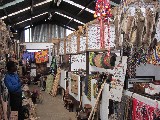 Mercato degli artigiani nella capitale di Swaziland, Mbabane