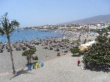 Panorama della Costa Adeje, la zona più turistica di Tenerife