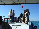 Barca verso l'isola di Akdamar